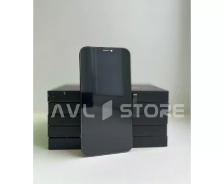 Дисплей для iPhone 11 + тачскрин черный с рамкой GX (с заменяемой IC)